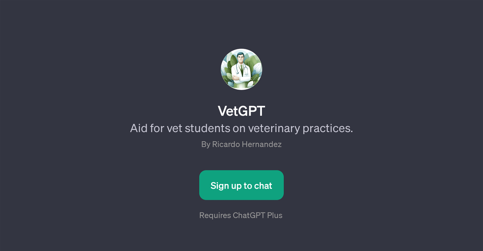 VetGPT website
