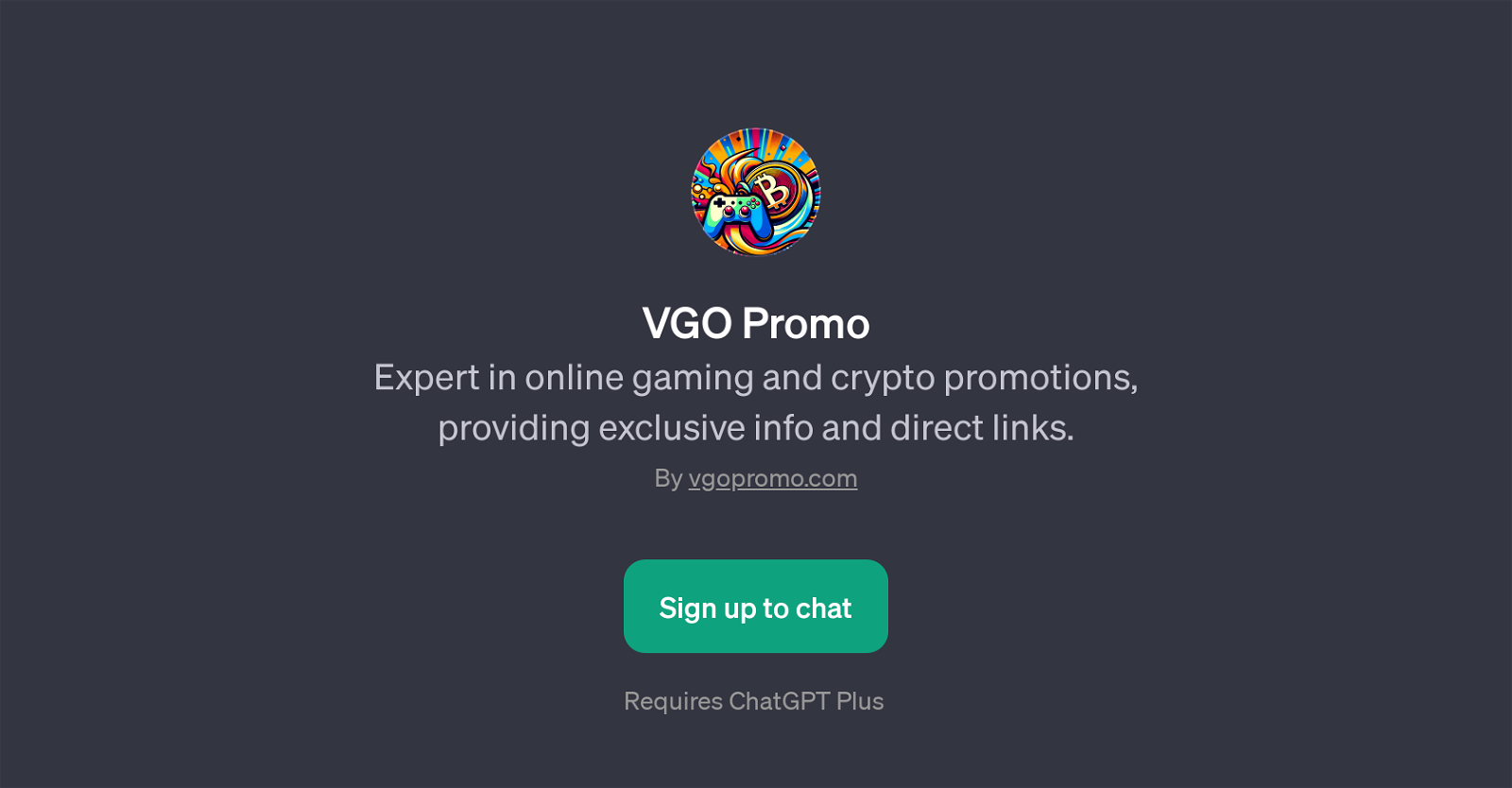 VGO Promo website