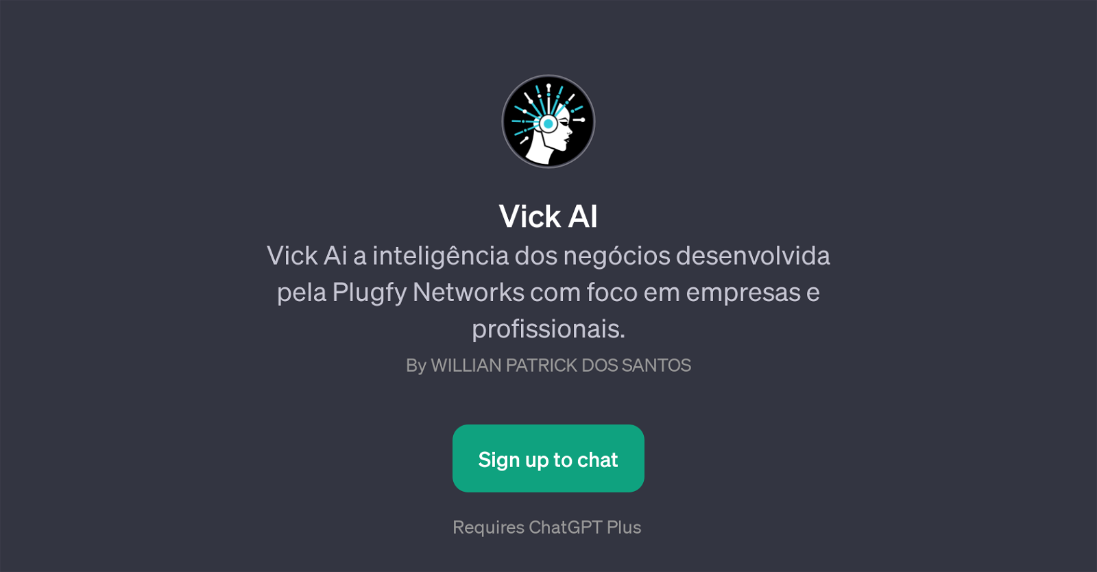 Vick AI website