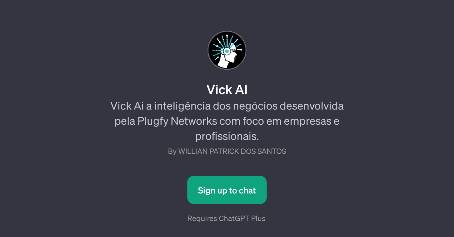 Vick AI website
