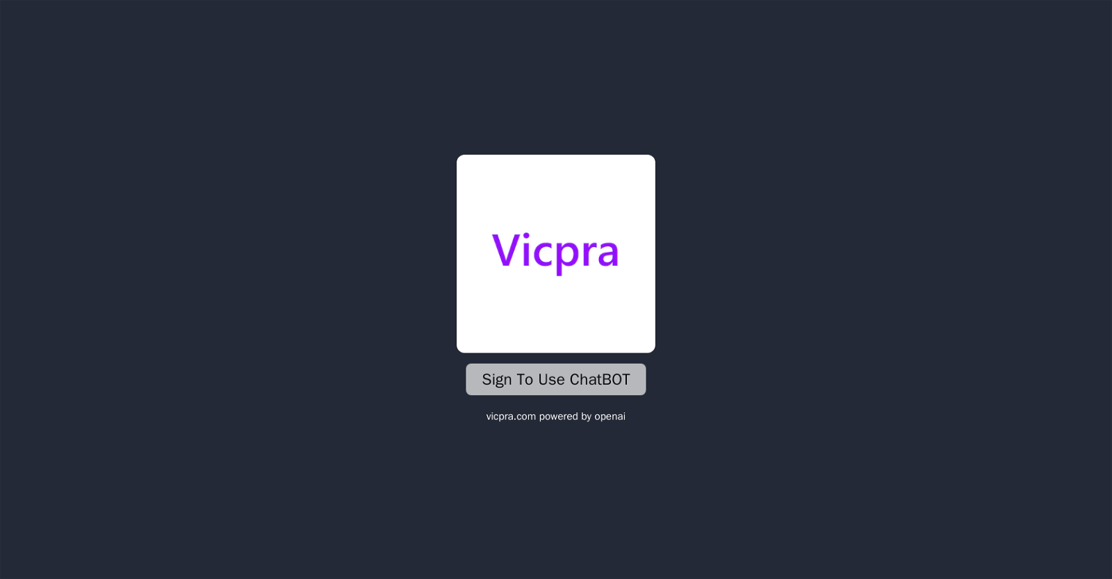 Vicpra website