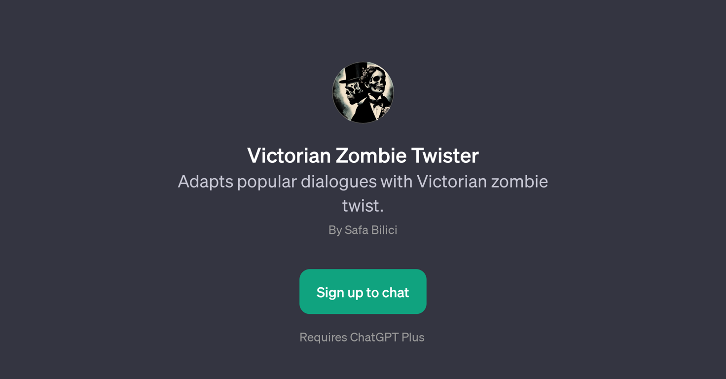 Victorian Zombie Twister website