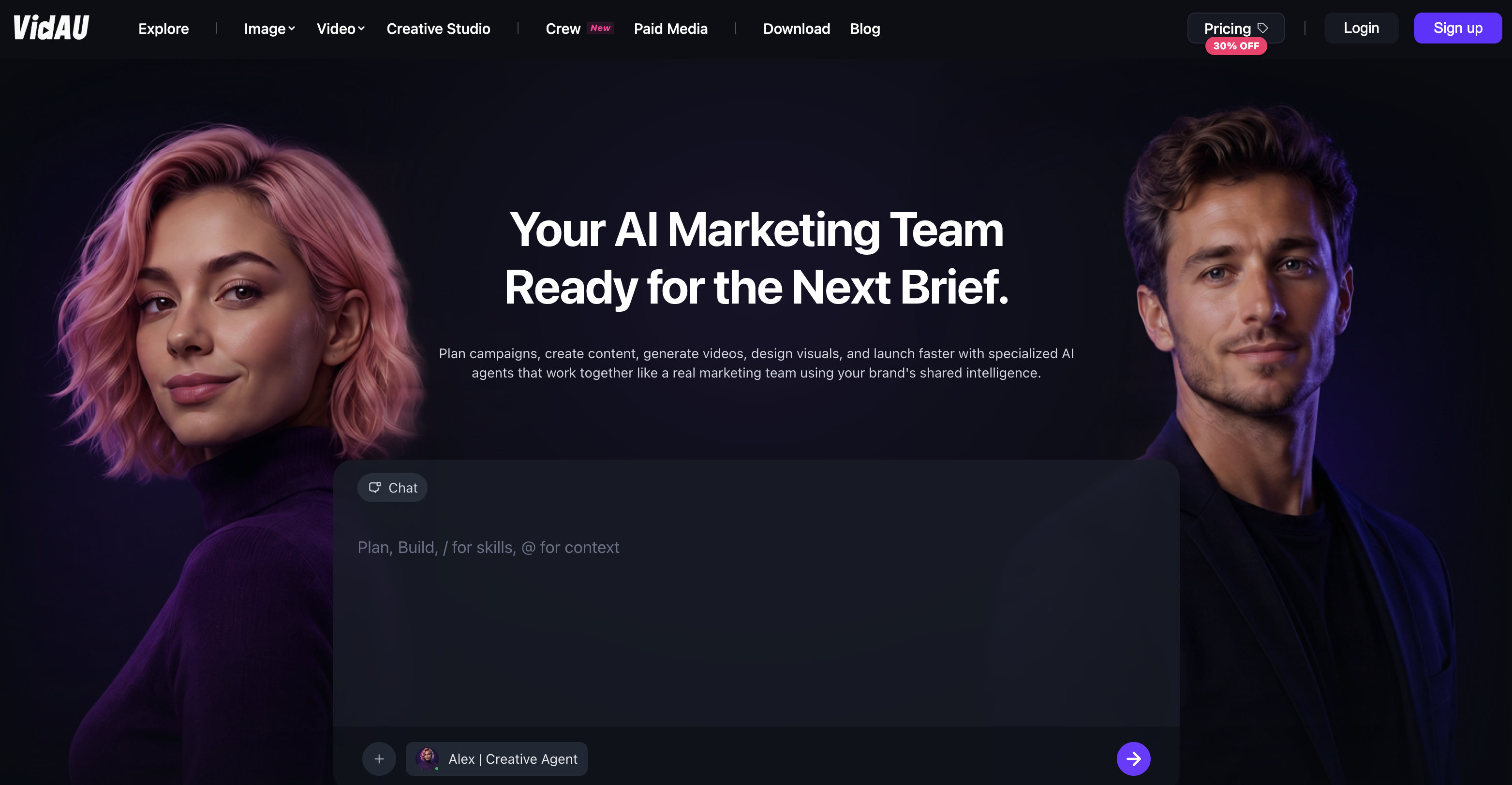 VidAU screenshot