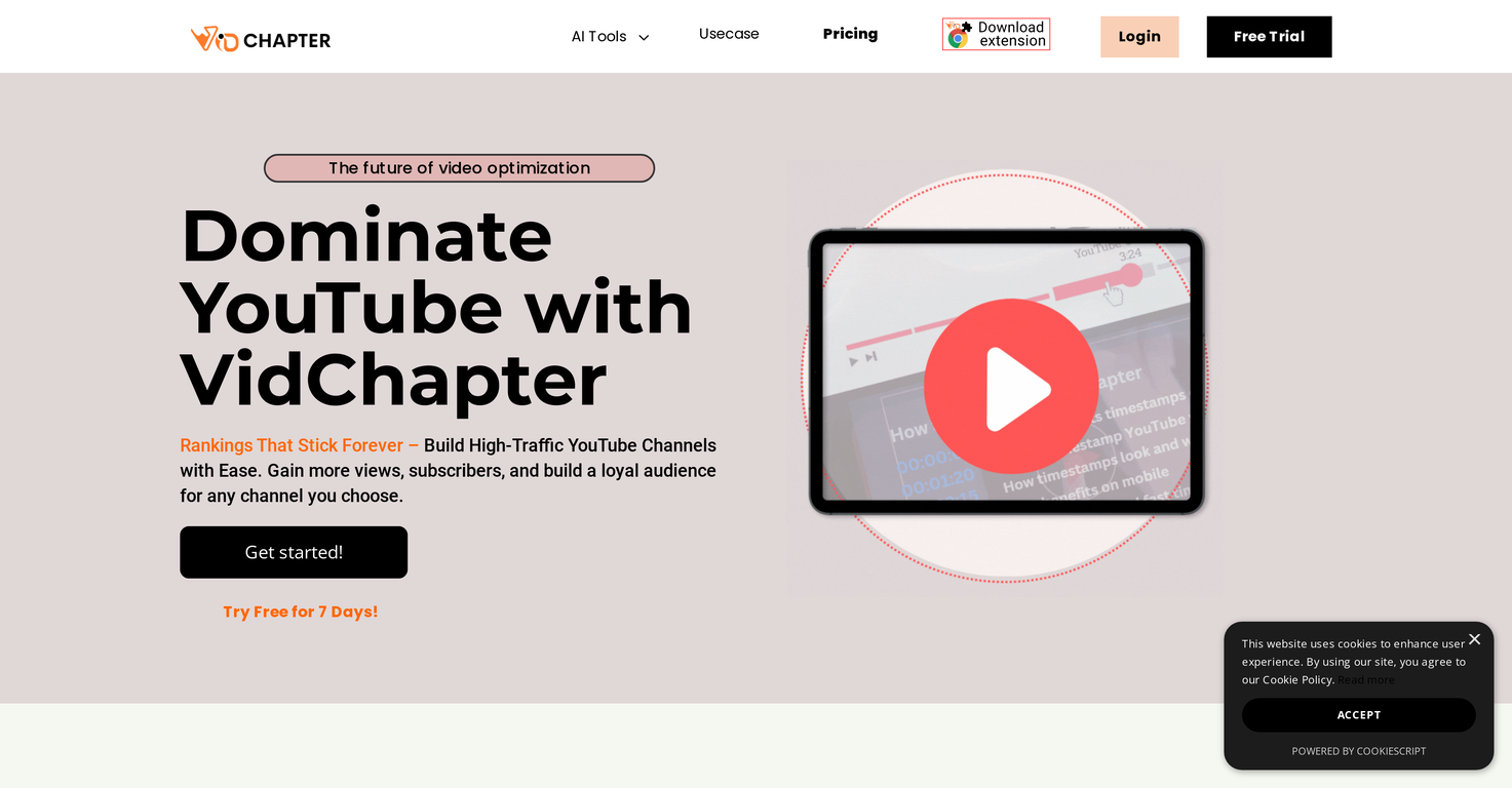 VidChapter website