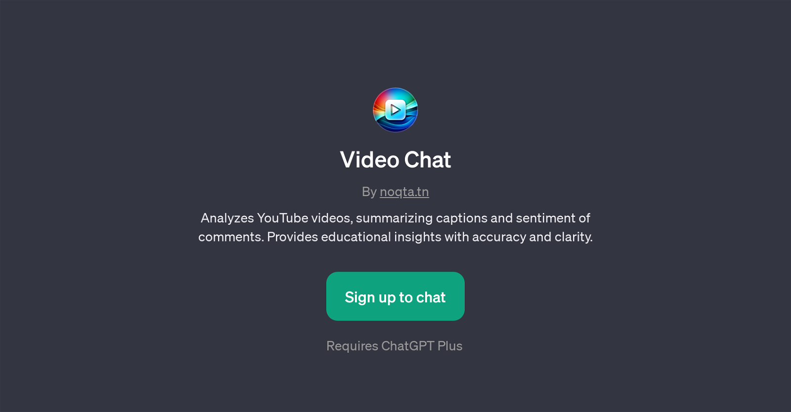 Video Chat website