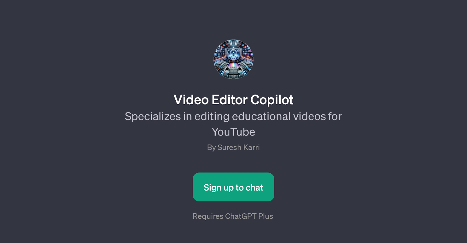 Video Editor Copilot website