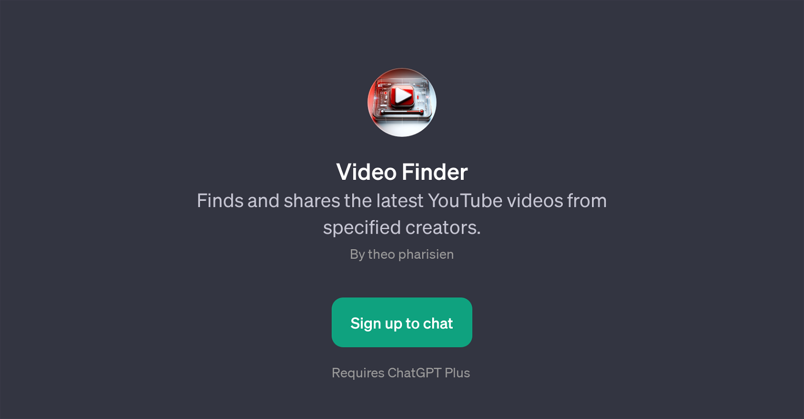 Video Finder website