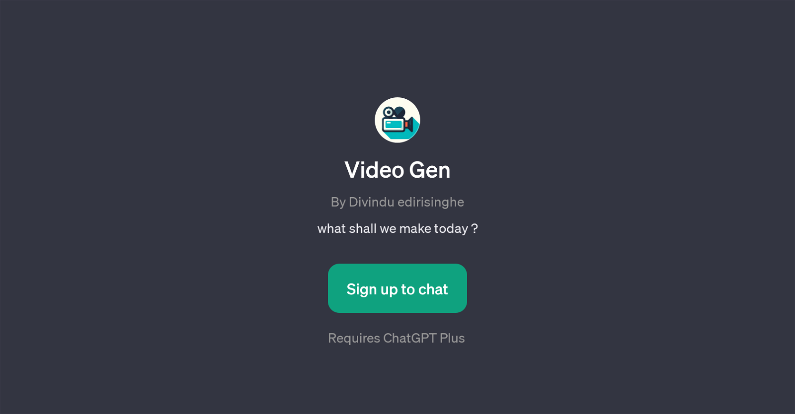 Video Gen website