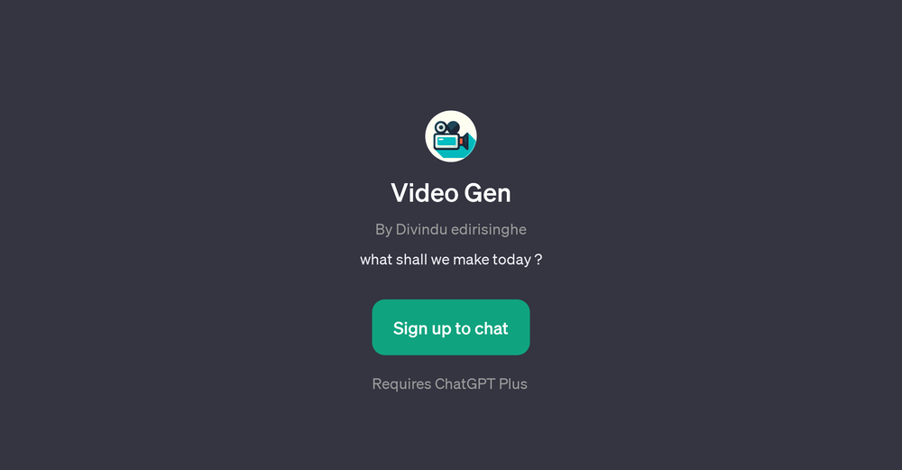 Video Gen website