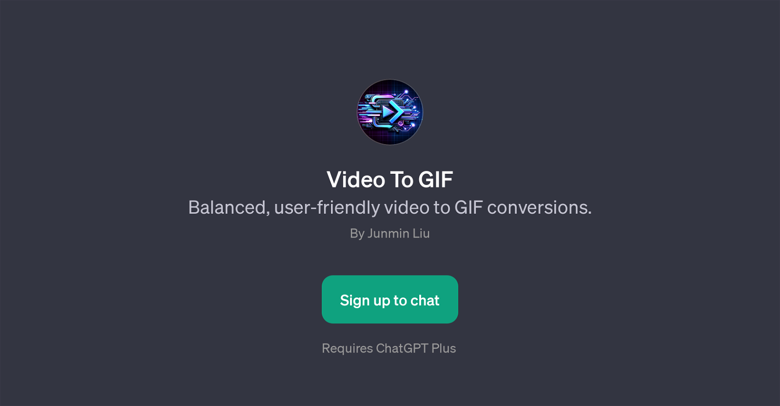Video To GIF website