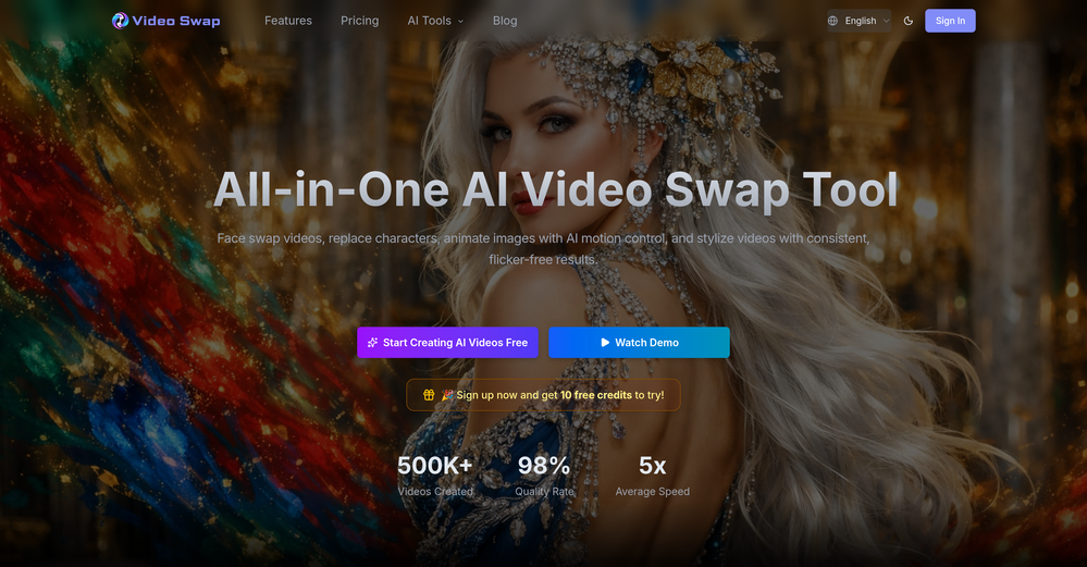 VideoSwap.app website