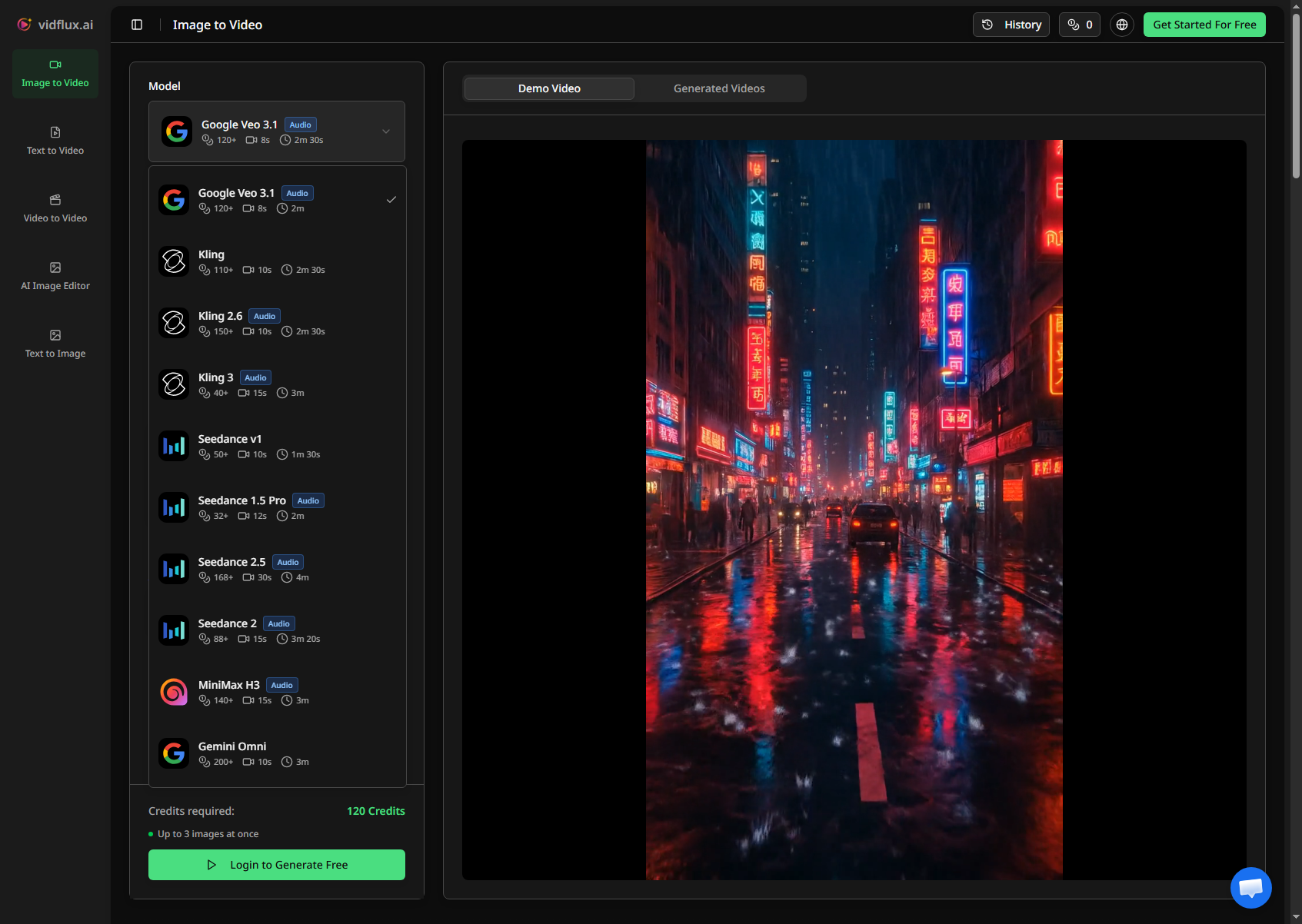 VidFlux - Image to Video AI screenshot 1 VidFlux - Image to Video AI screenshot 1