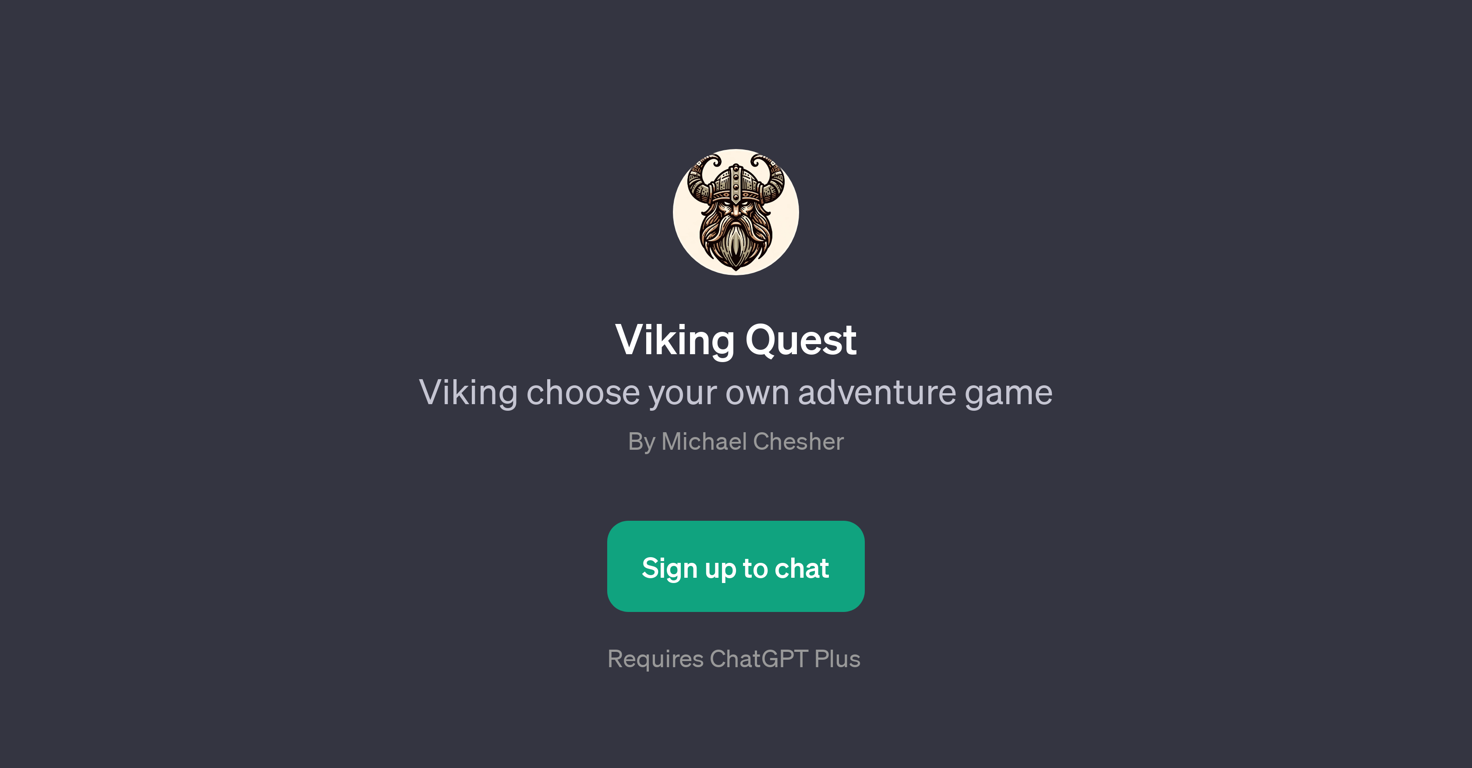 Viking Quest website