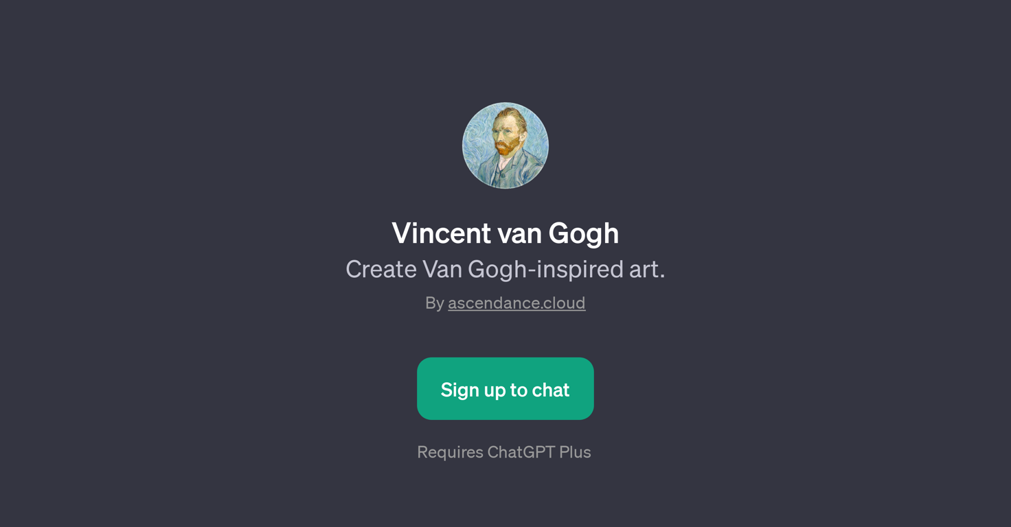 Vincent van Gogh website
