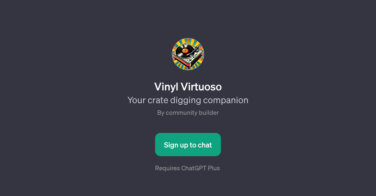 Vinyl Virtuoso website