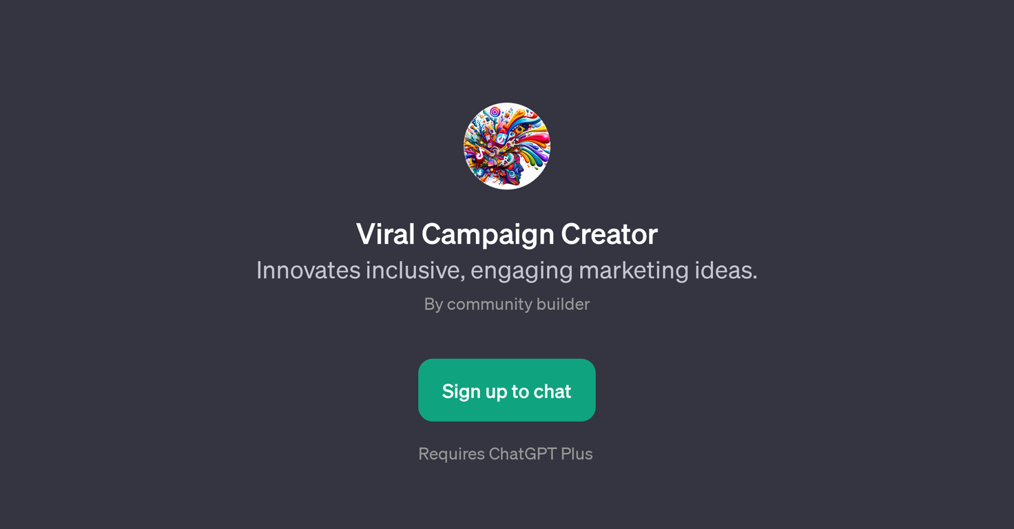 Viral Campaign Creator website
