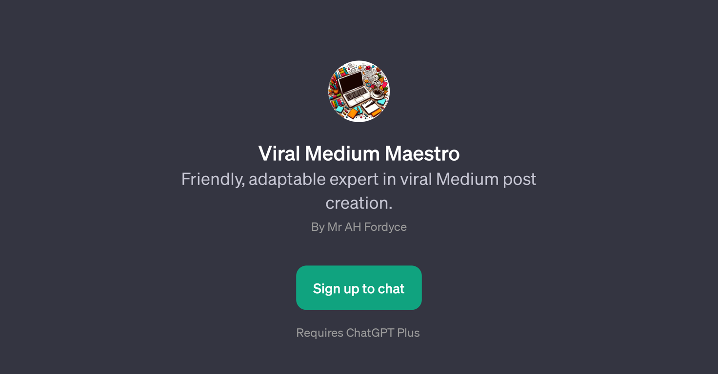 Viral Medium Maestro website