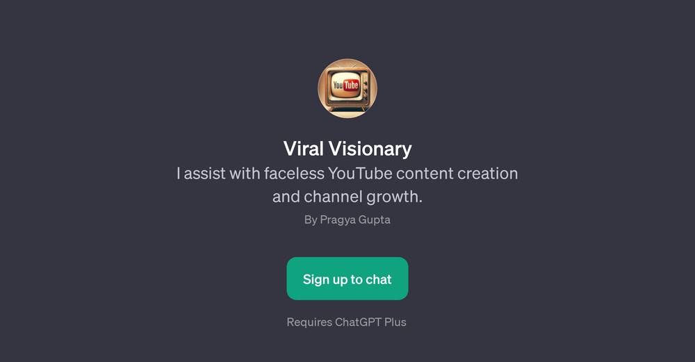 Viral Visionary website