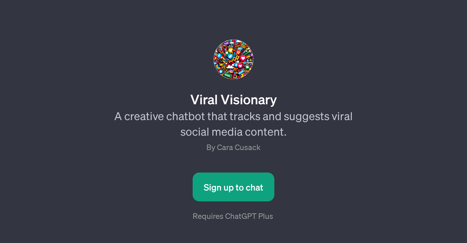 Viral Visionary website