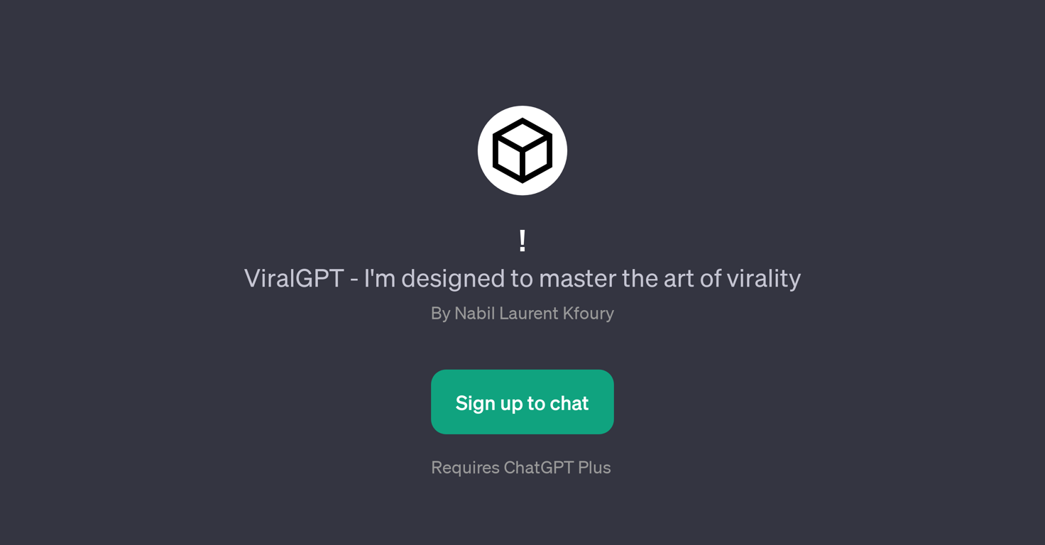ViralGPT website