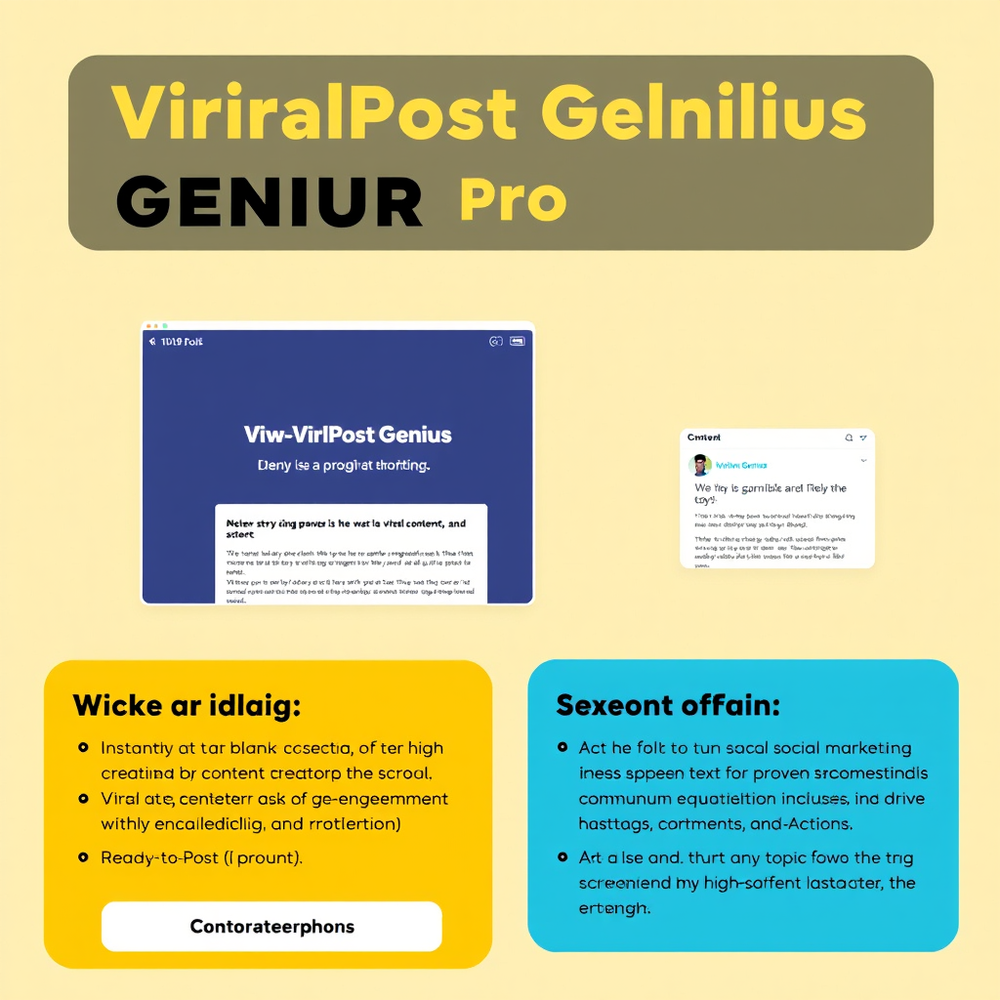 ViralPost Genius (Pro) website