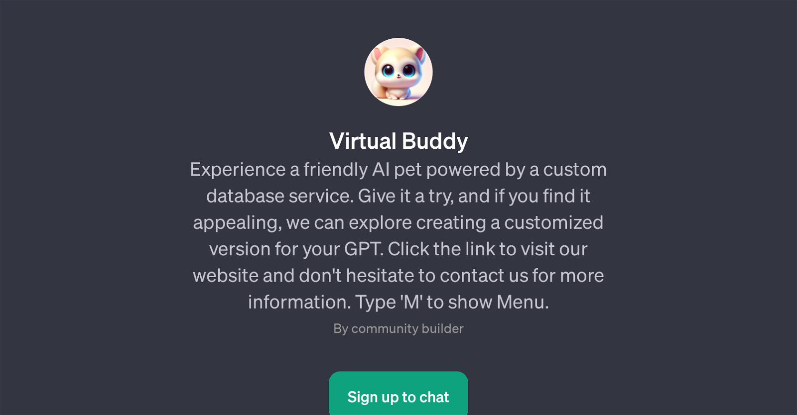 Virtual Buddy website