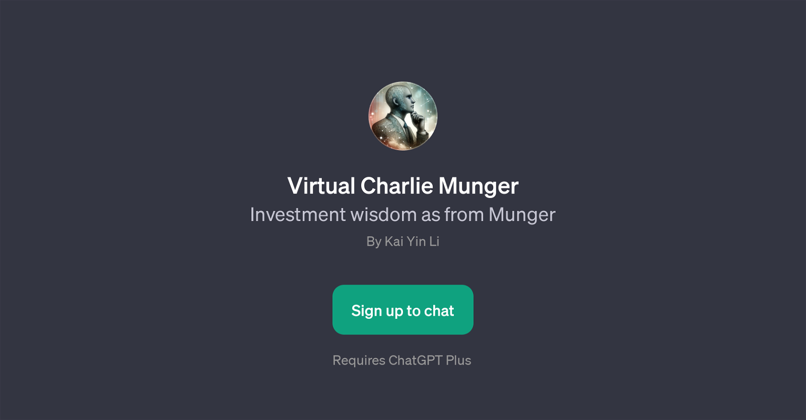 Virtual Charlie Munger website