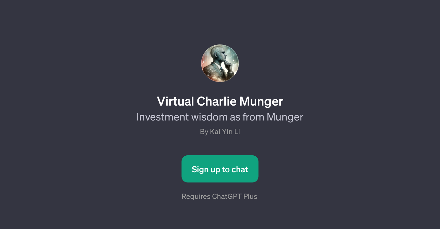 Virtual Charlie Munger website