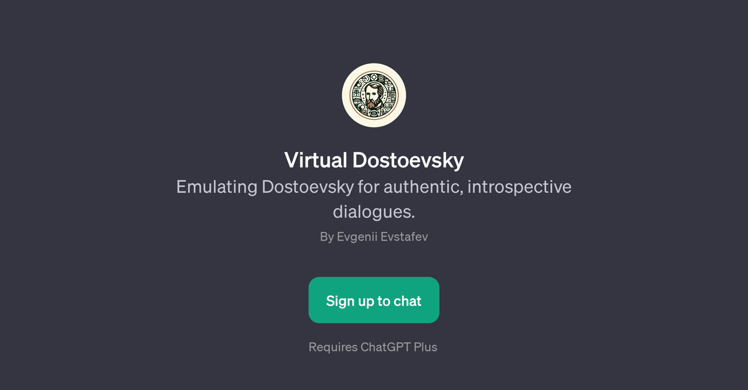Virtual Dostoevsky website
