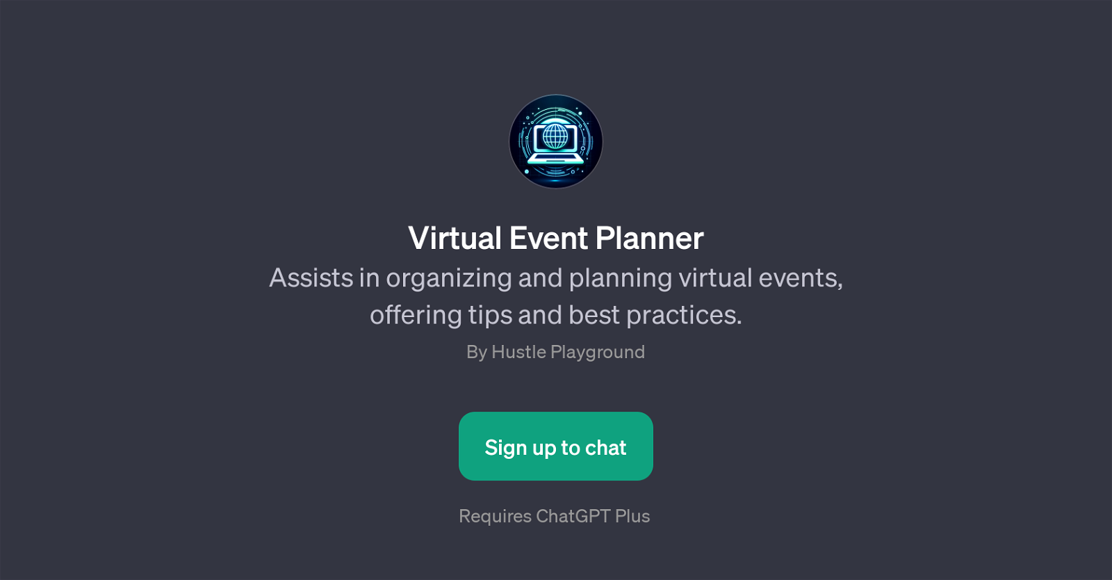 Virtual Event Planner website