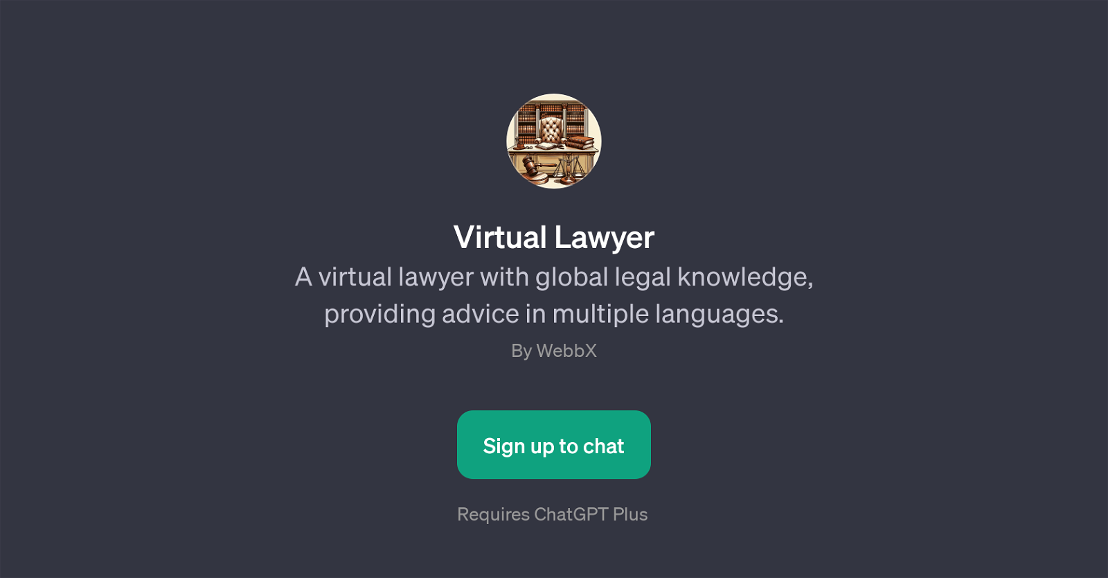 Virtual Lawyer website