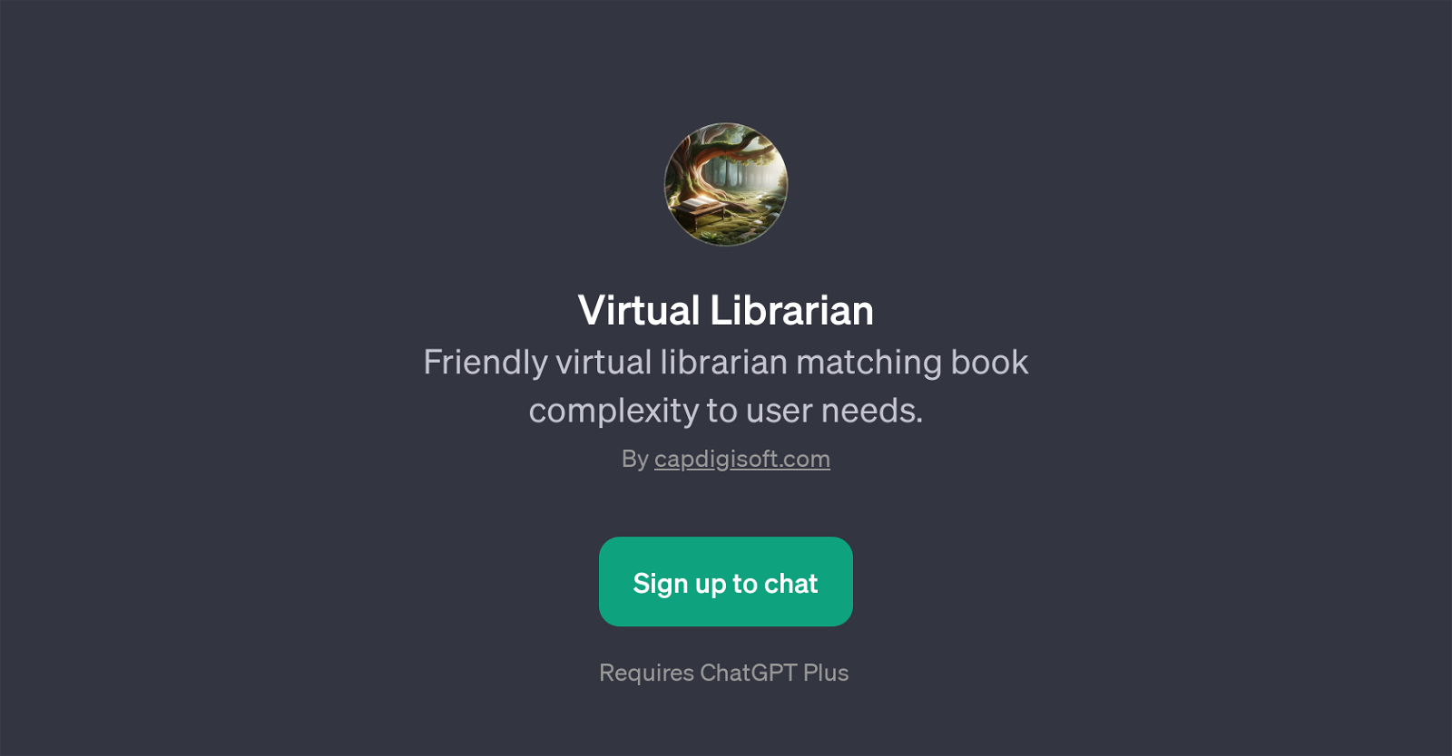 Virtual Librarian website