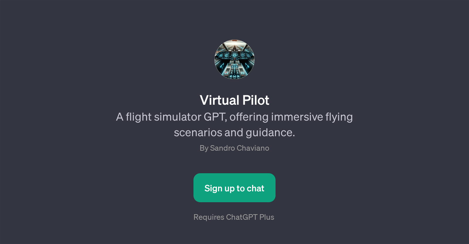 Virtual Pilot website