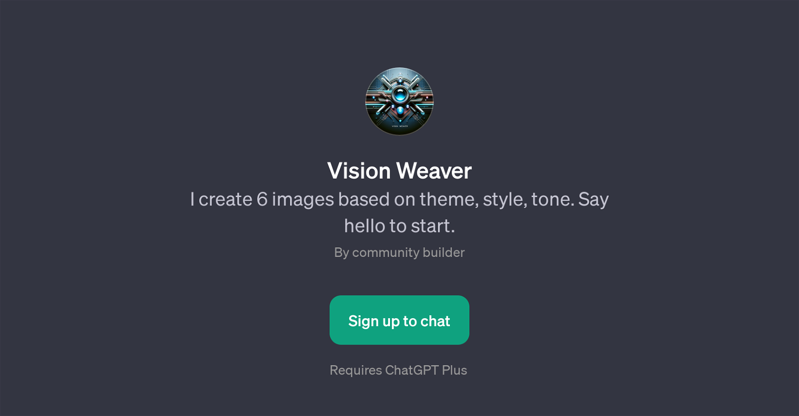 Vision Weaver website