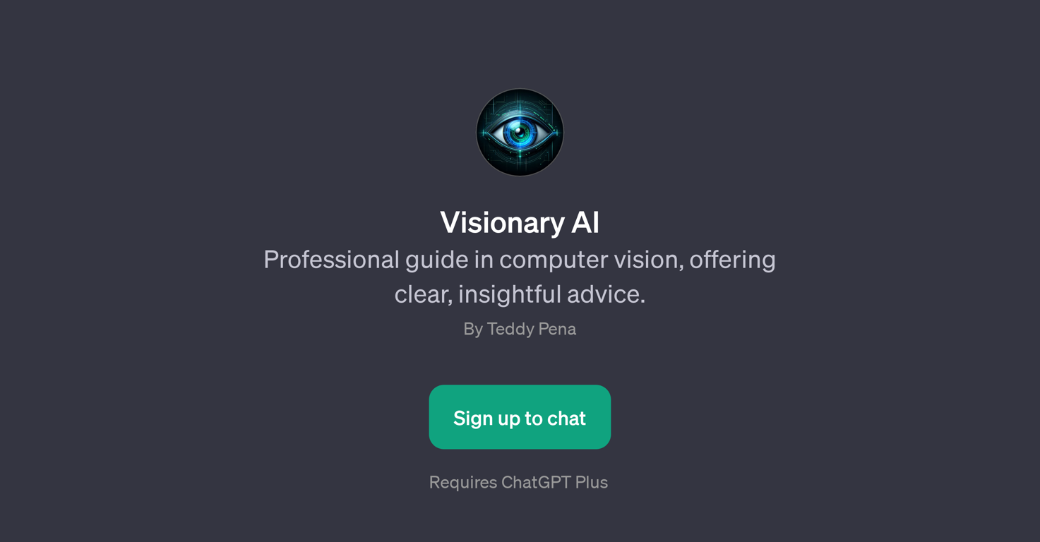 Visionary AI website