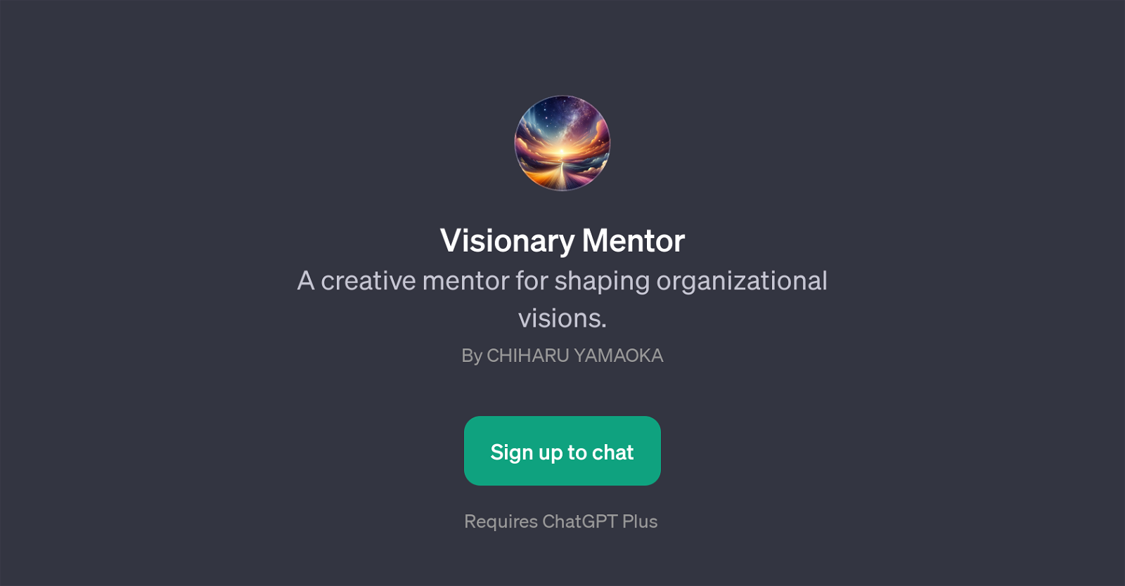 Visionary Mentor website