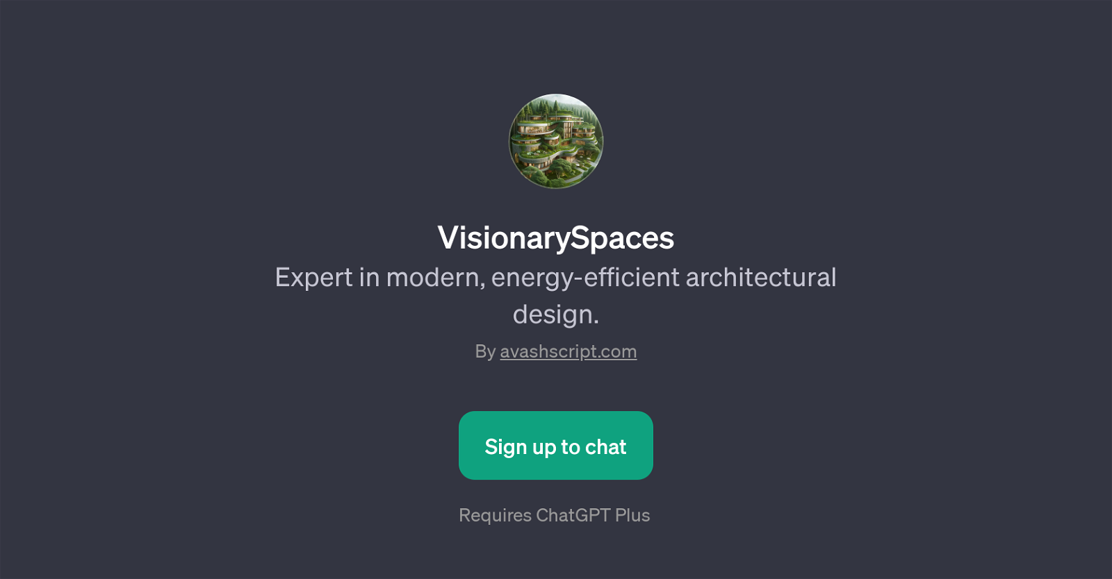VisionarySpaces website