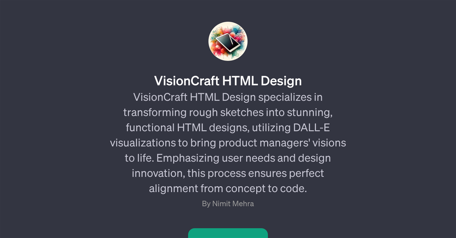 VisionCraft HTML Design website