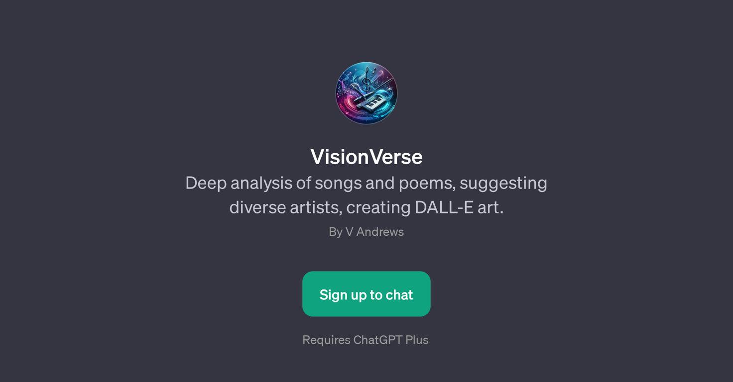 VisionVerse website