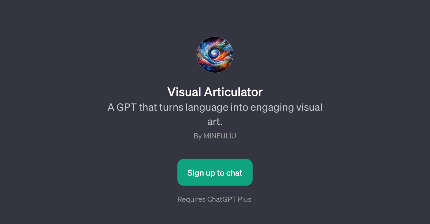Visual Articulator website