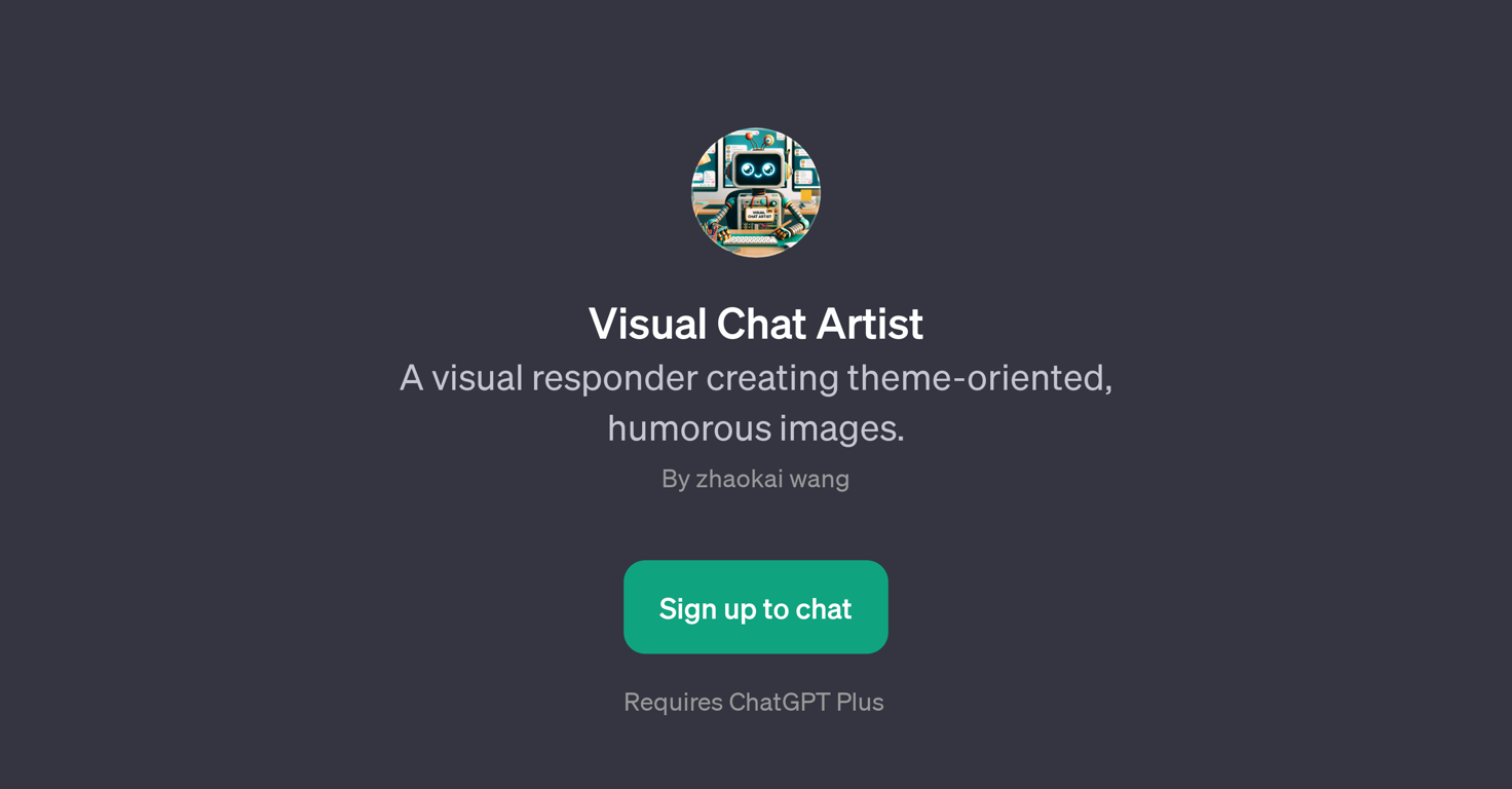 Visual Chat Artist website