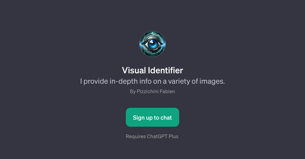 Visual Identifier website