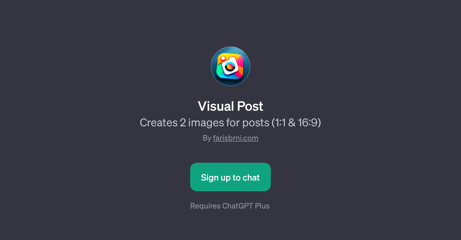 Visual Post website