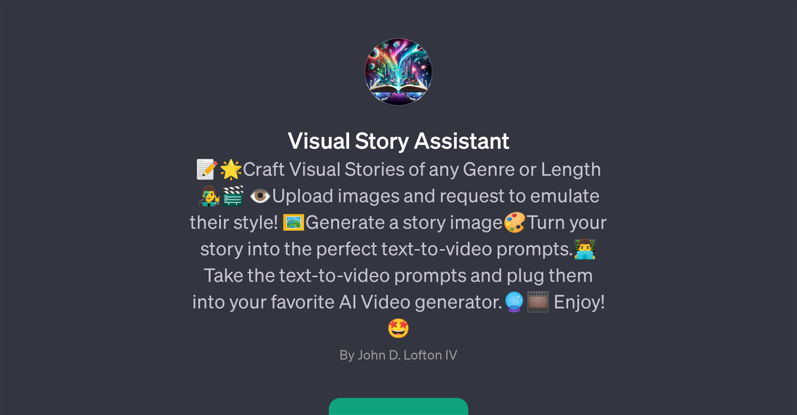 Visual Story Assistant GPT website