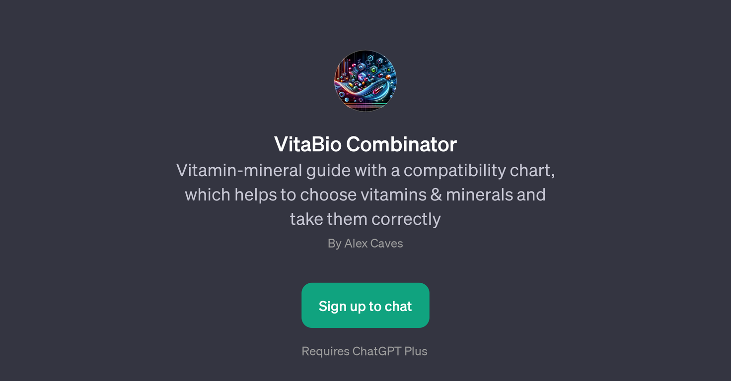 VitaBio Combinator website