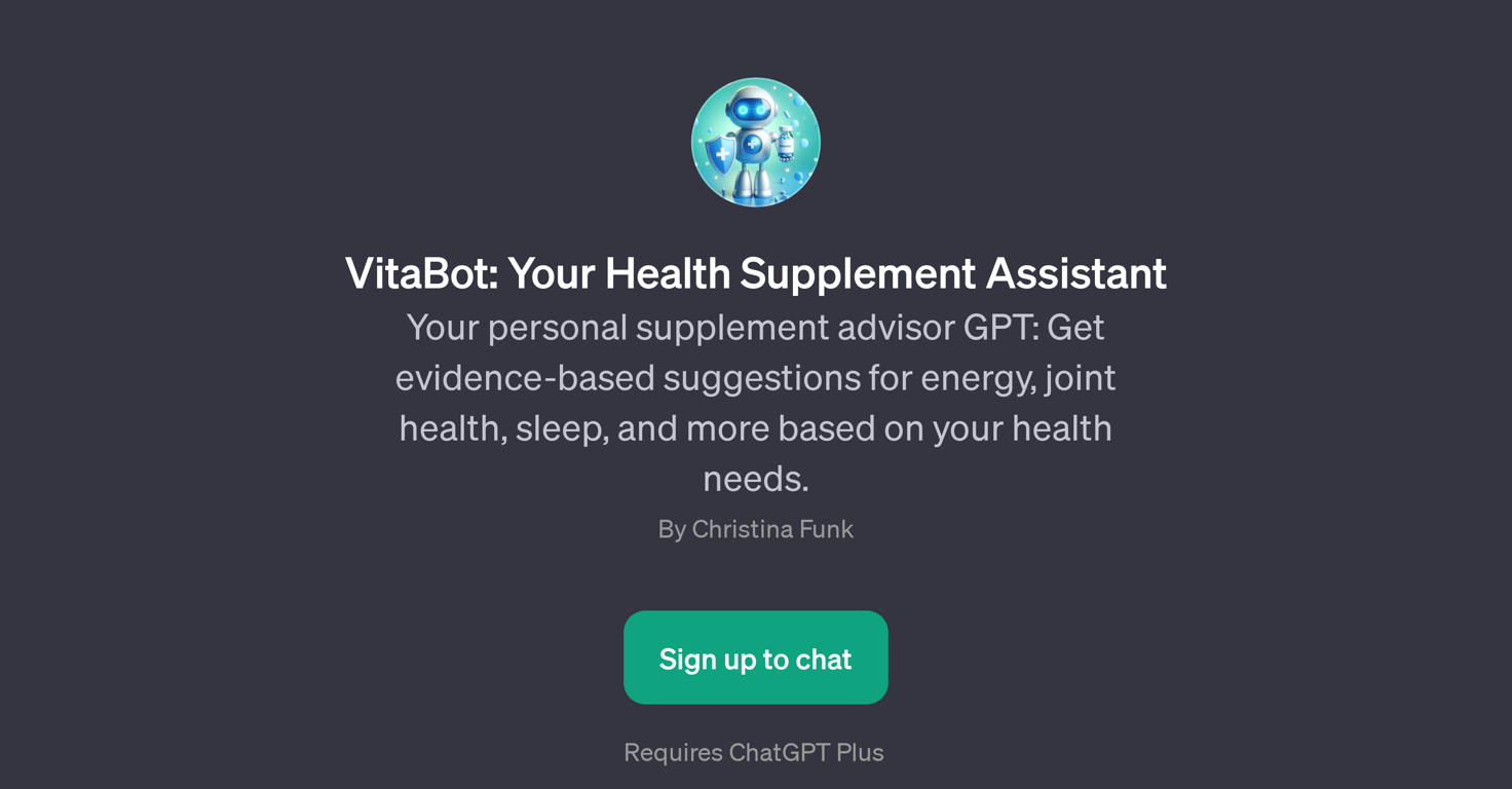 VitaBot website