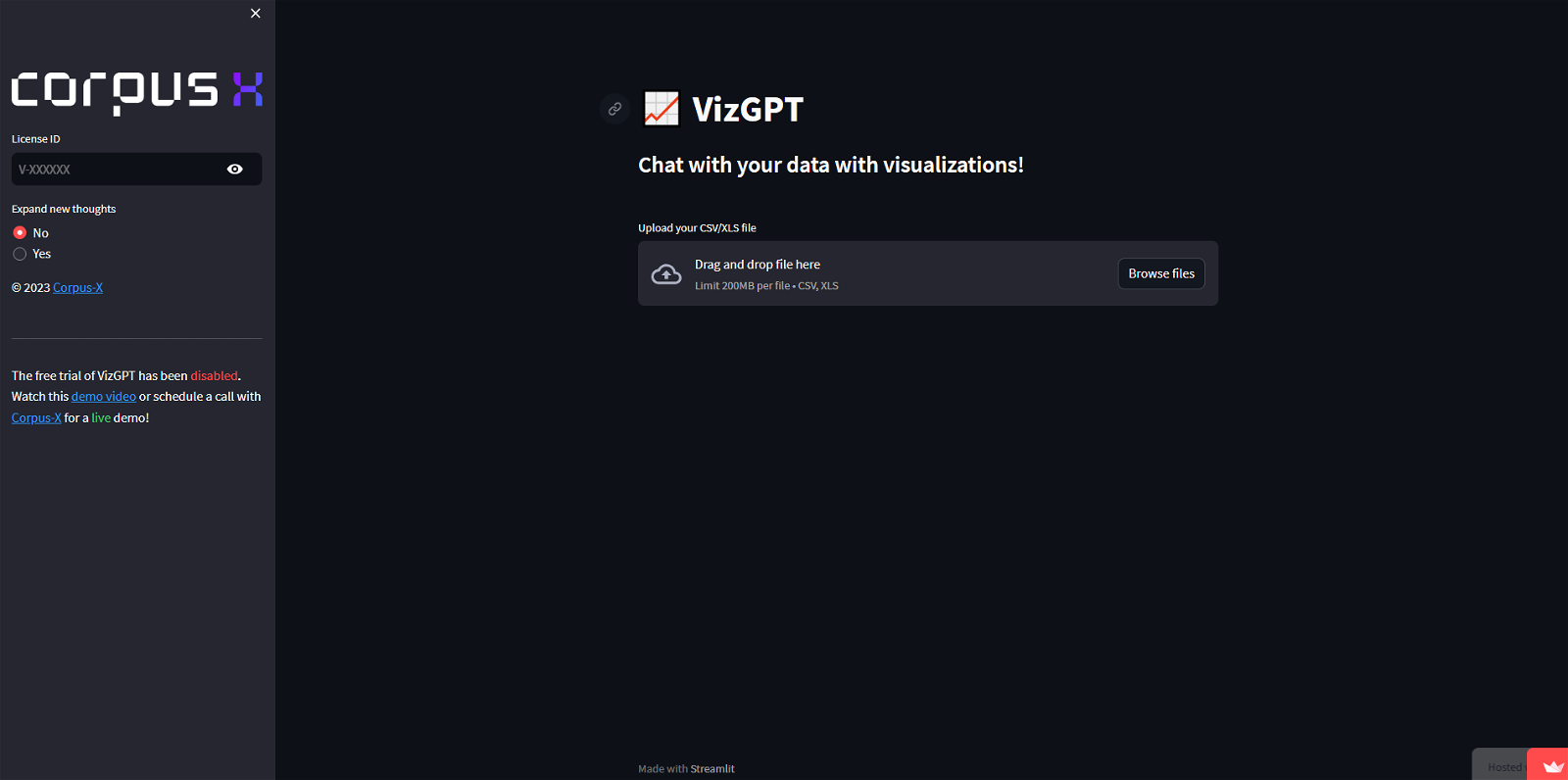 VizGPT website