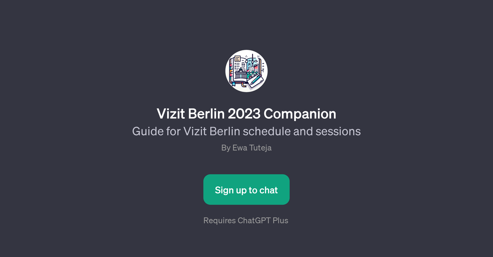Vizit Berlin 2023 Companion website