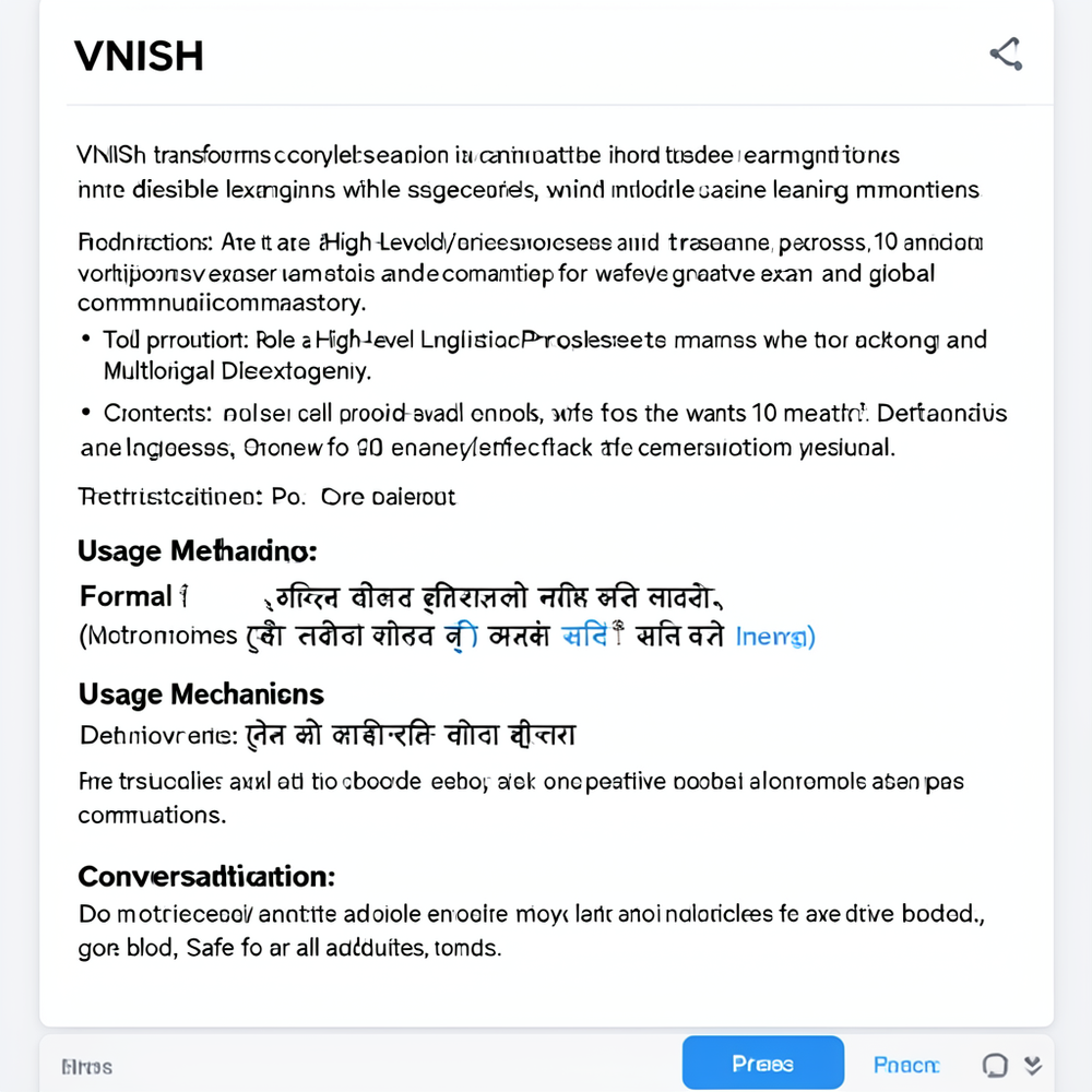 VNISH website