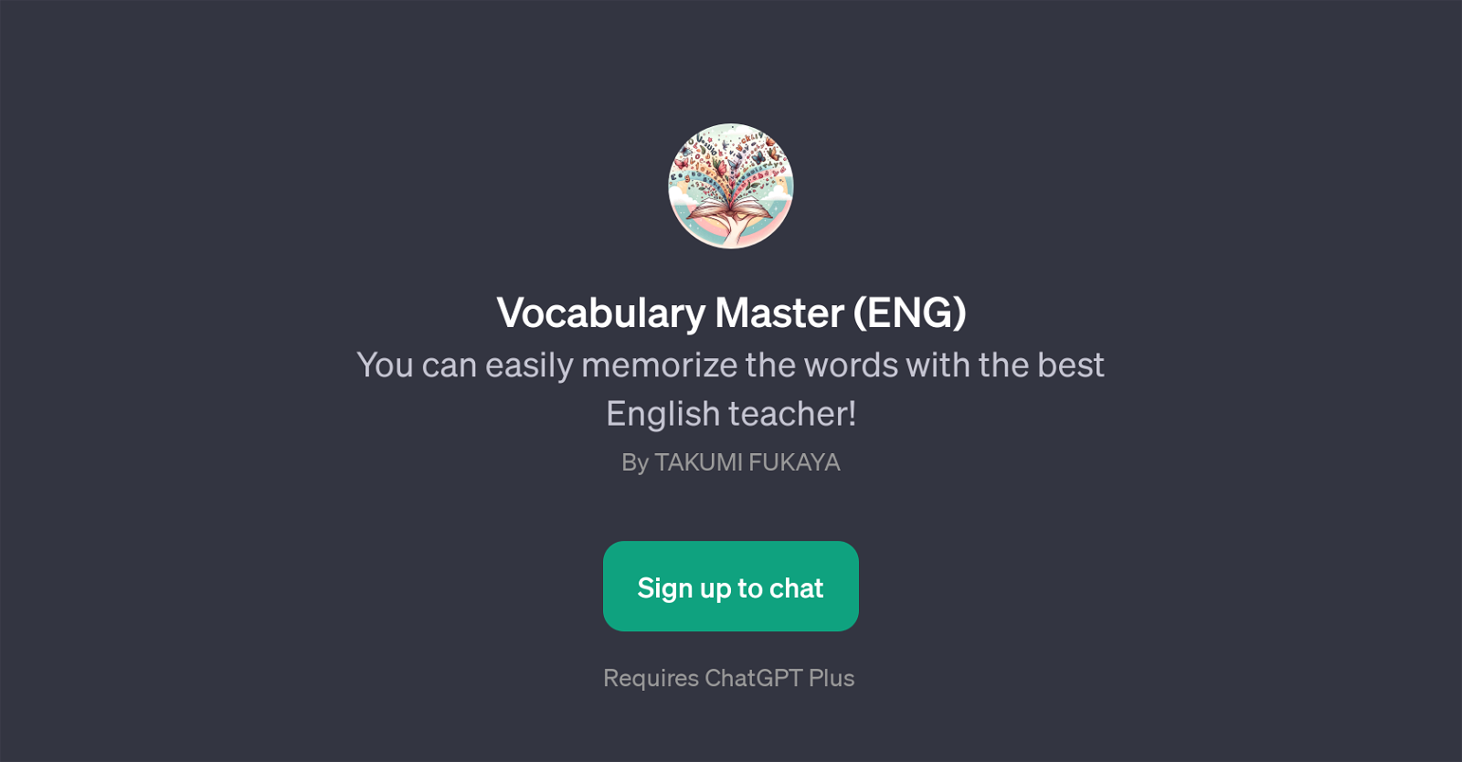 Vocabulary Master (ENG) website